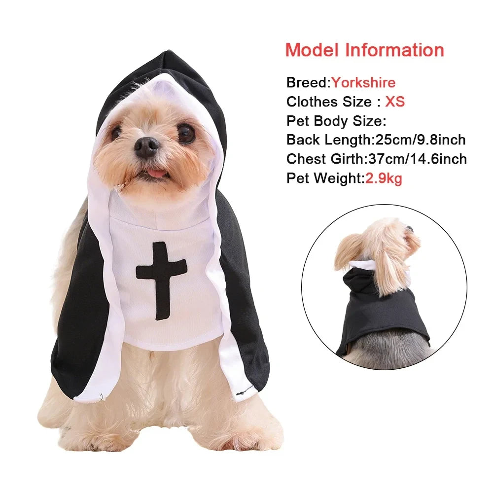 Funny Pet Nun Costume